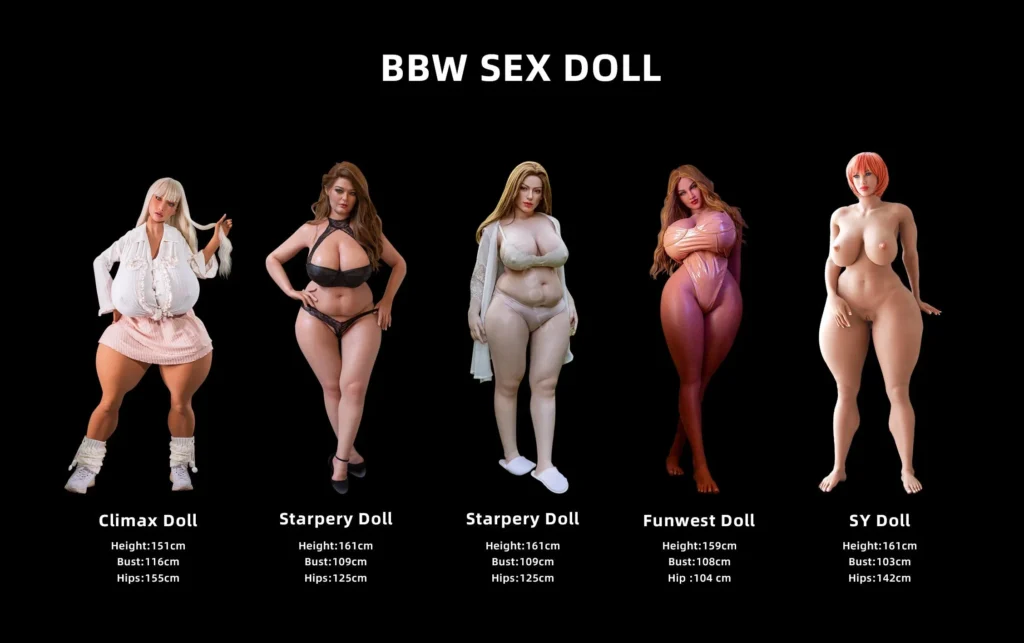 BBW sex dolls