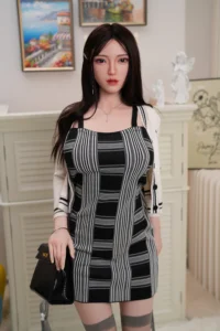 Nellie silicone head TPE sex doll